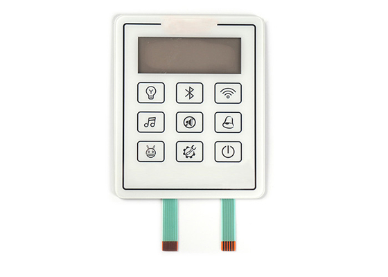 Custom Membrane Switch, Capacitive Touch Switch,Touch Keyboard / Keypad, Control Panel, Good Sealing, Long Service Life