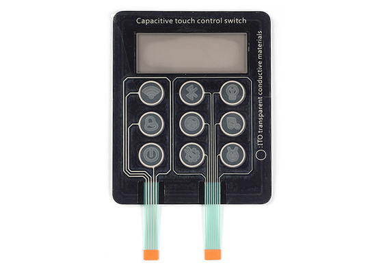 Custom Membrane Switch, Capacitive Touch Switch,Touch Keyboard / Keypad, Control Panel, Good Sealing, Long Service Life