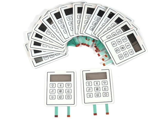 Custom Membrane Switch, Capacitive Touch Switch,Touch Keyboard / Keypad, Control Panel, Good Sealing, Long Service Life
