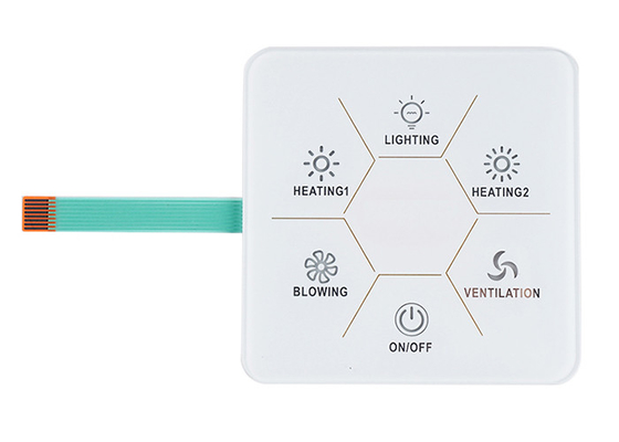 Customized Membrane Switch, Capacitive Touch Switch,Touch Keypad, Control Panel, Good Sealing, Long Service Life