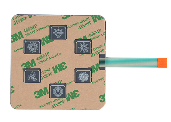 Customized Membrane Switch, Capacitive Touch Switch,Touch Keypad, Control Panel, Good Sealing, Long Service Life
