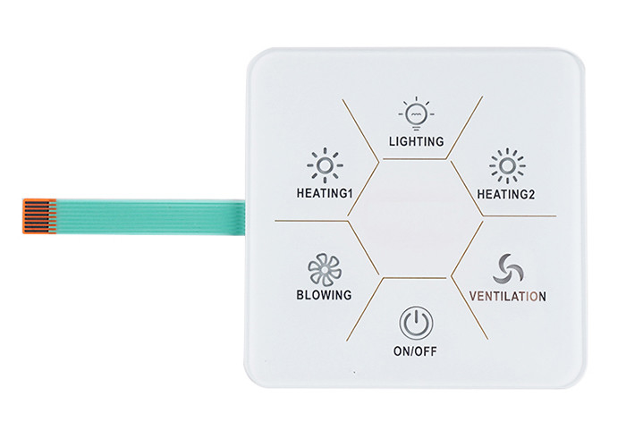 Customized Membrane Switch, Capacitive Touch Switch,Touch Keypad, Control Panel, Good Sealing, Long Service Life
